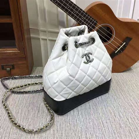 black and white chanel bags|chanel gabrielle bag black.